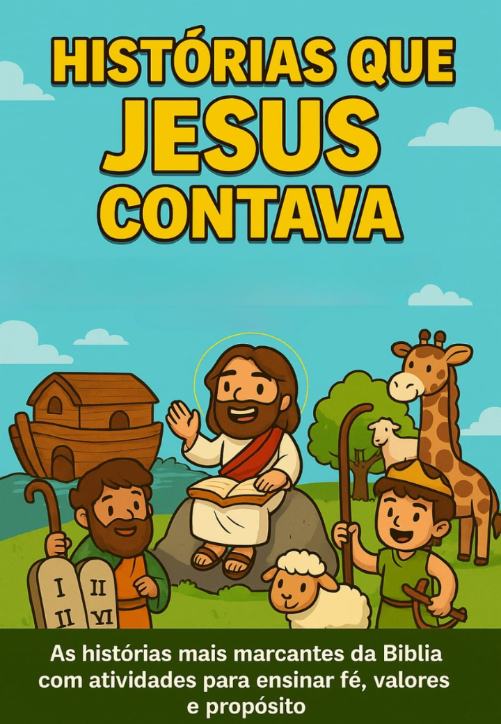 HISTORIAS QUE JESUS CONTAVA CAPA PNG